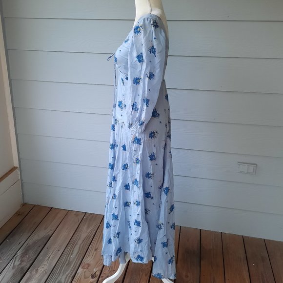 Free People Sea Glass Midi Dress - Picture 5 of 6